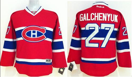 Alex Galchenyuk Montreal Canadiens red jersey
