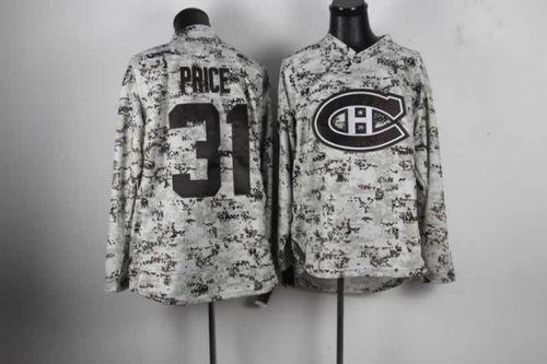 Carey Price Montreal Canadiens camo Camo jersey