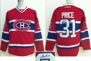 Carey Price Montreal Canadiens red jersey