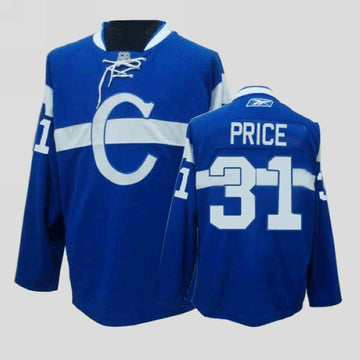 Carey Price Montreal Canadiens blue jersey