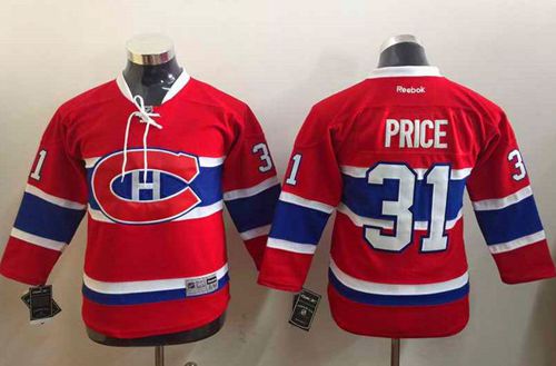 Carey Price CH Montreal Canadiens red jersey