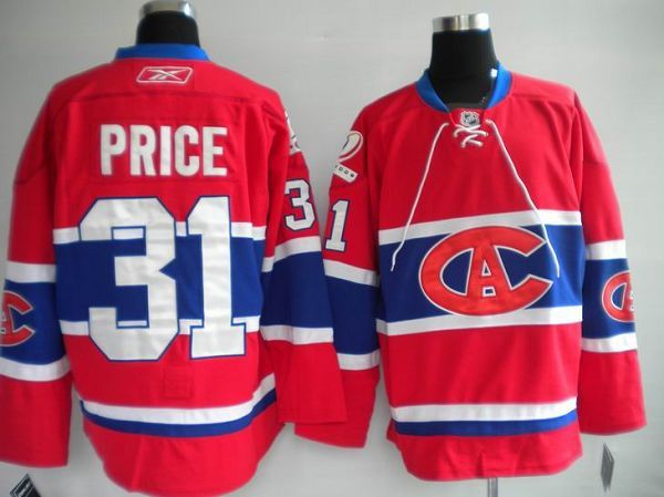 Carey Price Montreal Canadiens red jersey