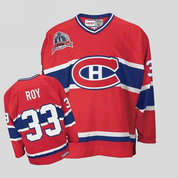 Patrick Roy Montreal Canadiens red jersey