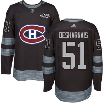 David Desharnais Montreal Canadiens black jersey