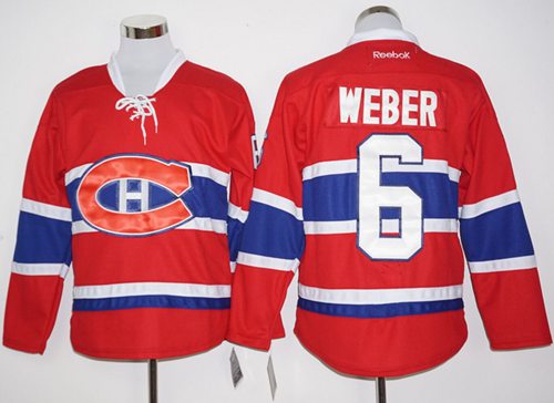 Shea Weber Montreal Canadiens red Home jersey