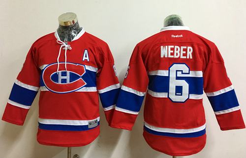 Shea Weber Montreal Canadiens red jersey