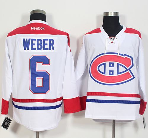 Shea Weber Montreal Canadiens white jersey