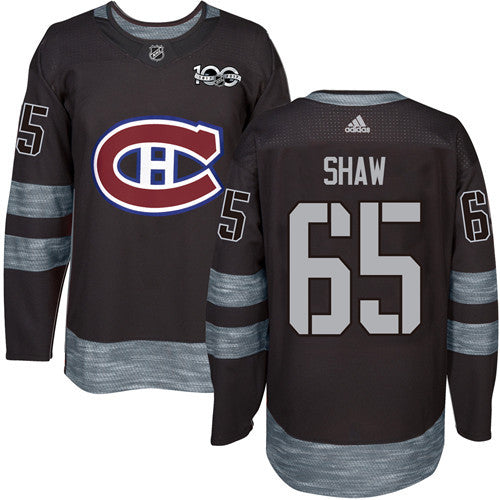 Andrew Shaw Montreal Canadiens black jersey