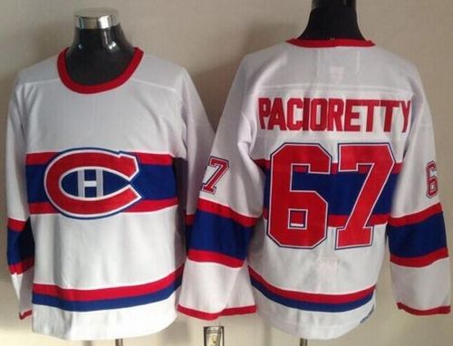 Max Pacioretty Montreal Canadiens white Throwback jersey