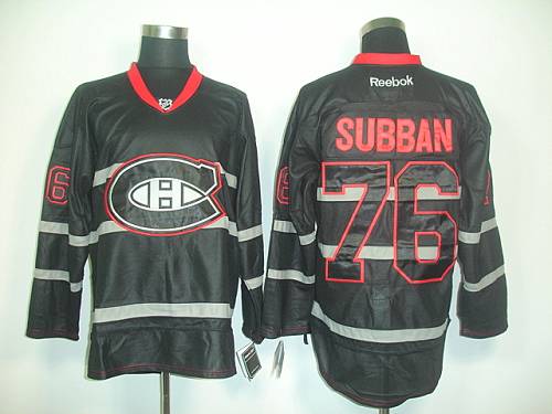 PK Subban Montreal Canadiens black jersey