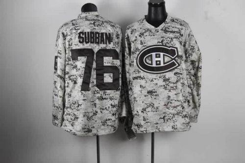 PK Subban Montreal Canadiens camo Camo jersey
