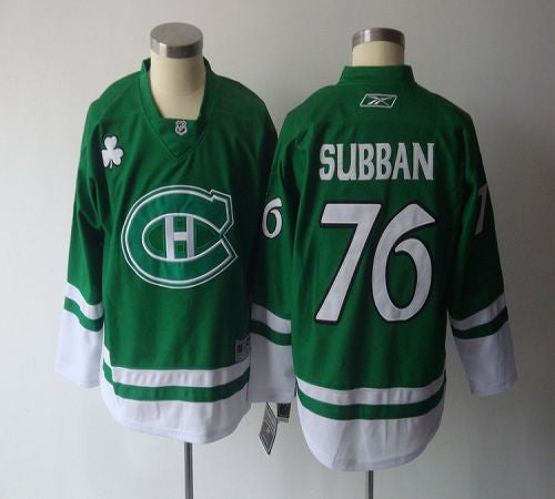 PK Subban Montreal Canadiens green jersey