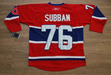 PK Subban Montreal Canadiens red jersey