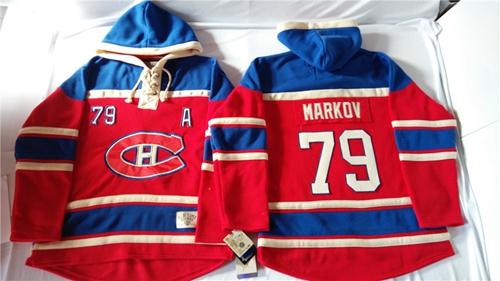 Andrei Markov Montreal Canadiens red jersey