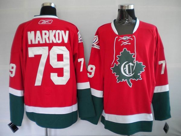 Andrei Markov Montreal Canadiens red jersey