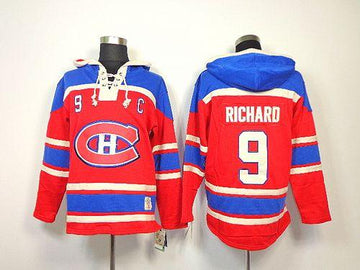 Maurice Richard Montreal Canadiens red jersey