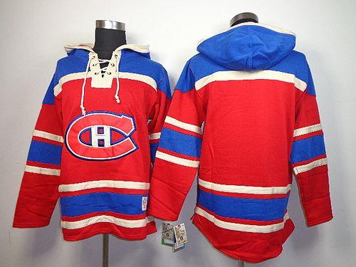 Custom Montreal Canadiens red jersey