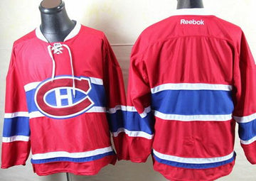 Custom Montreal Canadiens red jersey