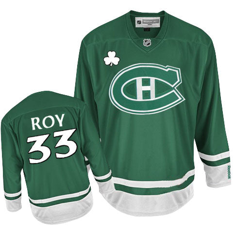 St Patty's Day Montreal Canadiens green jersey