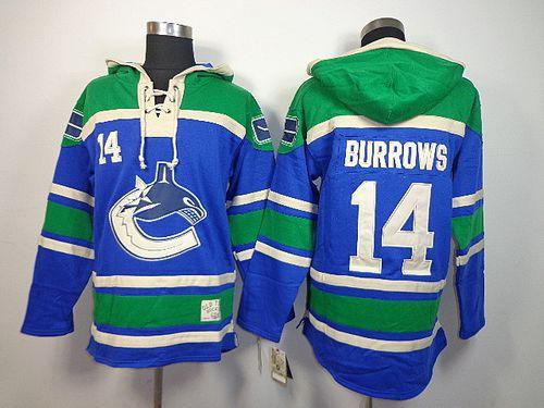 Alex Burrows Vancouver Canucks blue jersey
