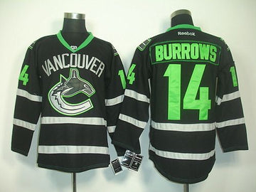 Alexandre Burrows Vancouver Canucks black jersey