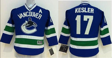 Ryan Kesler Vancouver Canucks blue jersey
