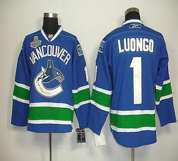 Vancouver Canucks blue jersey