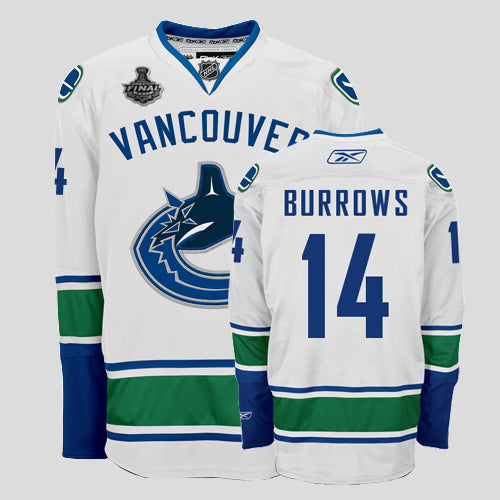 Vancouver Canucks white jersey
