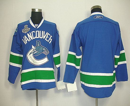 Vancouver Canucks blue jersey