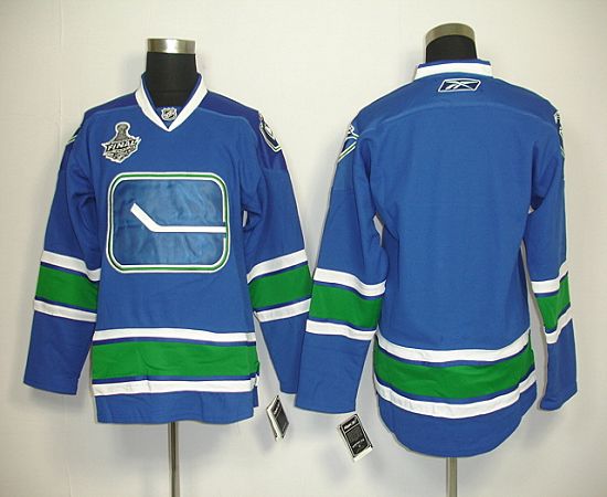 Vancouver Canucks blue jersey