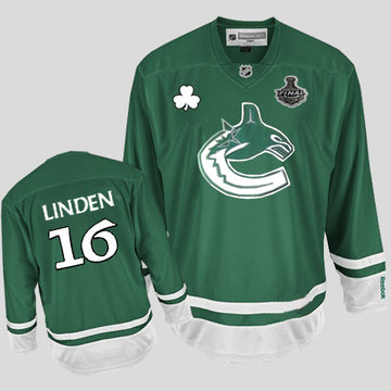 Vancouver Canucks green jersey
