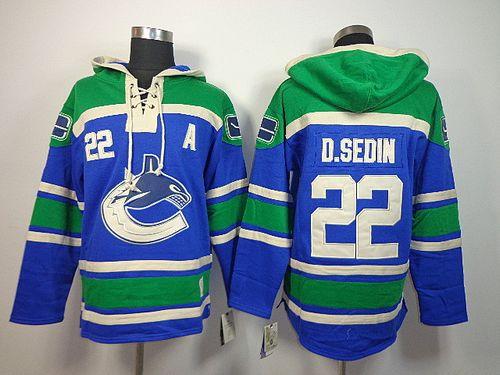 Daniel Sedin Vancouver Canucks blue jersey