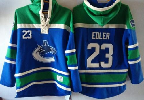 Alexander Edler Vancouver Canucks blue jersey