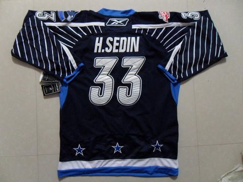 HSedin Vancouver Canucks blue jersey