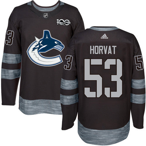 Bo Horvat Vancouver Canucks black jersey