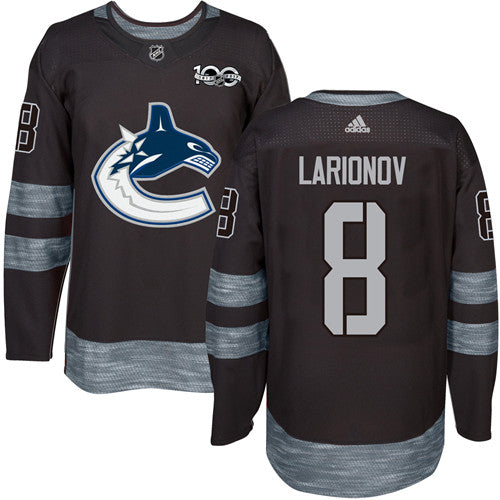 Igor Larionov Vancouver Canucks black jersey