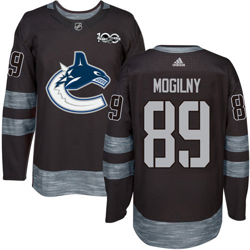 Alexander Mogilny Vancouver Canucks black jersey