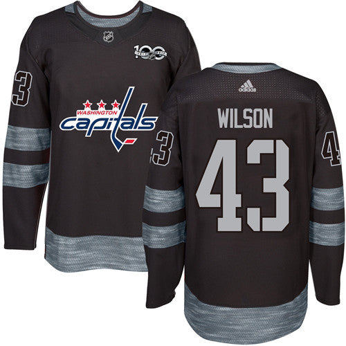 Tom Wilson Washington Capitals black jersey