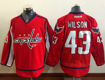 Tom Wilson Washington Capitals red Home jersey