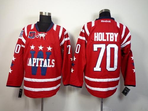Braden Holtby Washington Capitals red Winter Classic jersey