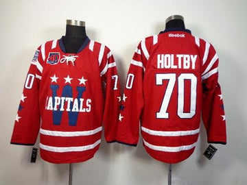 Braden Holtby Washington Capitals red Winter Classic jersey