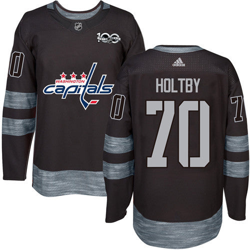 Braden Holtby Washington Capitals black jersey