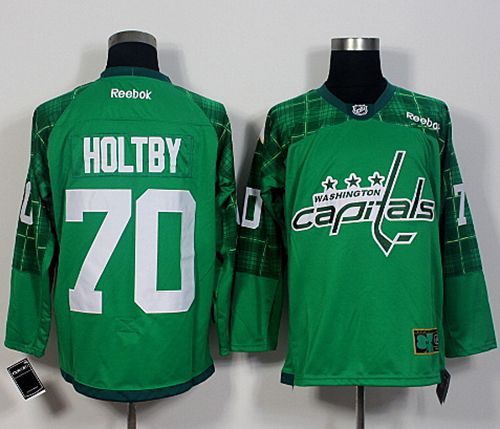 Braden Holtby Washington Capitals green jersey