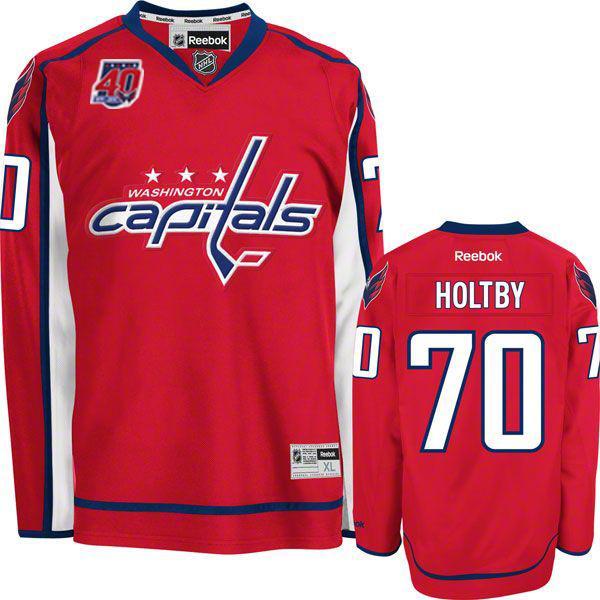 Braden Holtby Washington Capitals red jersey