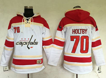 Braden Holtby Washington Capitals white jersey
