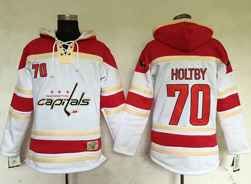 Braden Holtby Washington Capitals white jersey