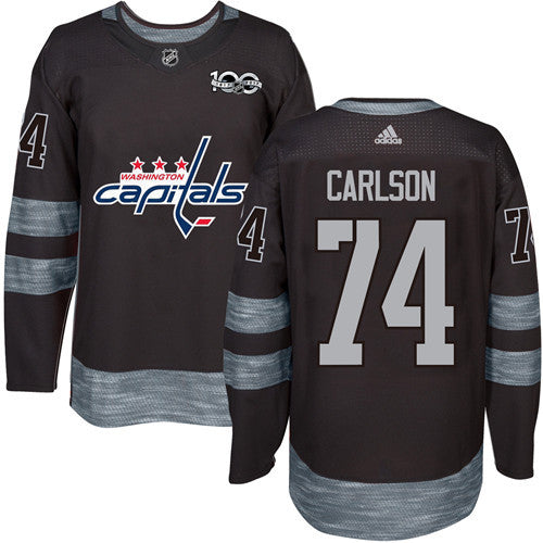 John Carlson Washington Capitals black jersey