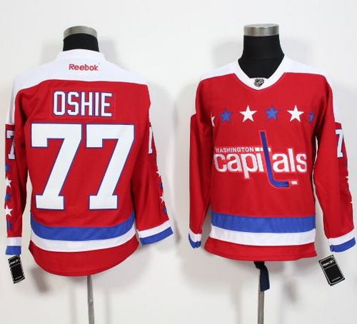 TJ Oshie Washington Capitals red Alternate jersey