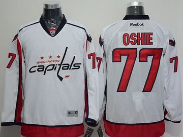 TJ Oshie Washington Capitals white jersey