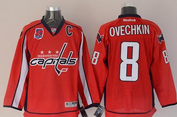 Alex Ovechkin Washington Capitals red jersey
